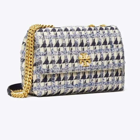 ✨NeW! Tory Burch Kira Tweeted Small Shoulder Bag - Picture 15 of 17